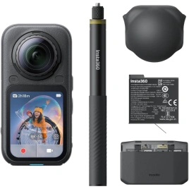 Экшн-камера Insta360 X6 Essentials Bundle Black
