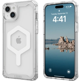 Чехол UAG с поддержкой MagSafe Plyo для iPhone 15 Plus Ice/White (114314114341)