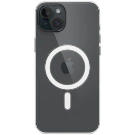 Силиконовый чехол Apple MagSafe для iPhone 15 Clear