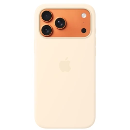 Чехол Apple Silicone Case with MagSafe для iPhone 17 Pro Max Vanilla