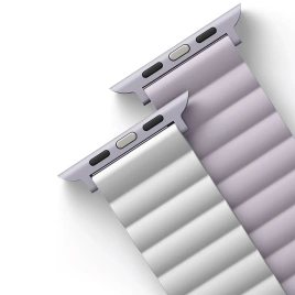 Ремешок Uniq Revix reversible Magnetic для Apple Watch 38/40/41 Lilac/White