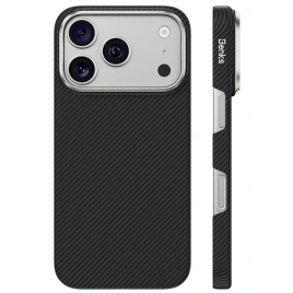 Чехол Benks ArmorAir 600D С1 Case Kevlar для iPhone 18 Pro Black (C.K.FL.AP.BK.A072)