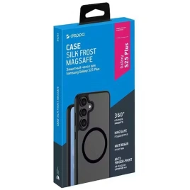 Чехол Deppa Silk Frost MagSafe для Samsung Galaxy S25 Plus 84265 Black
