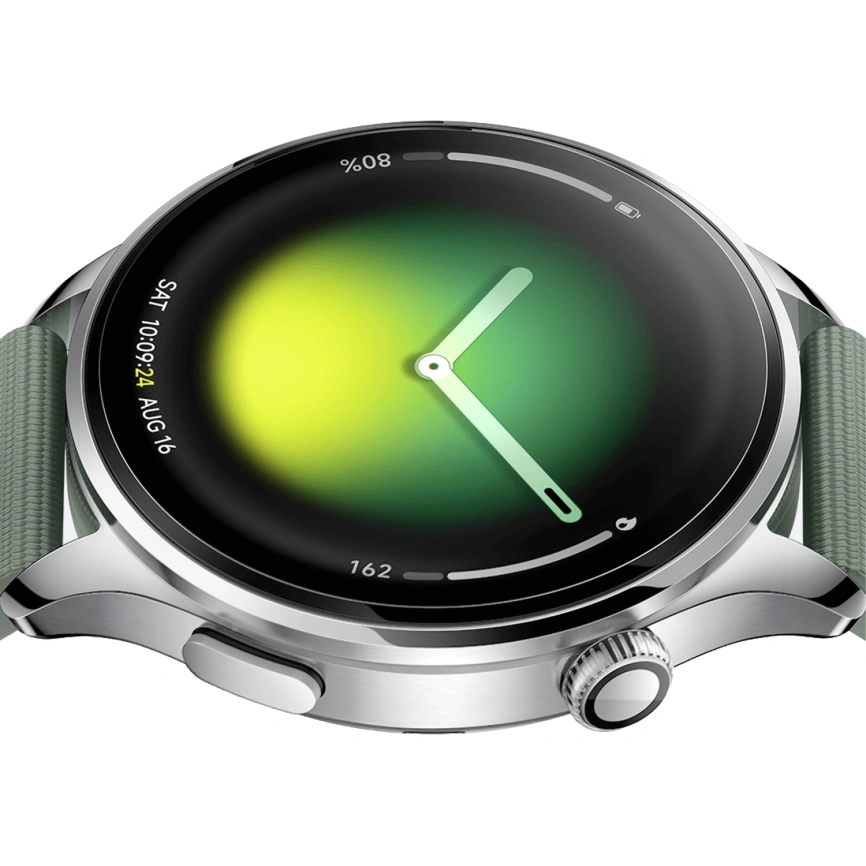 Смарт-часы Xiaomi Watch 5 Fluororubber Juniper Green фото 2