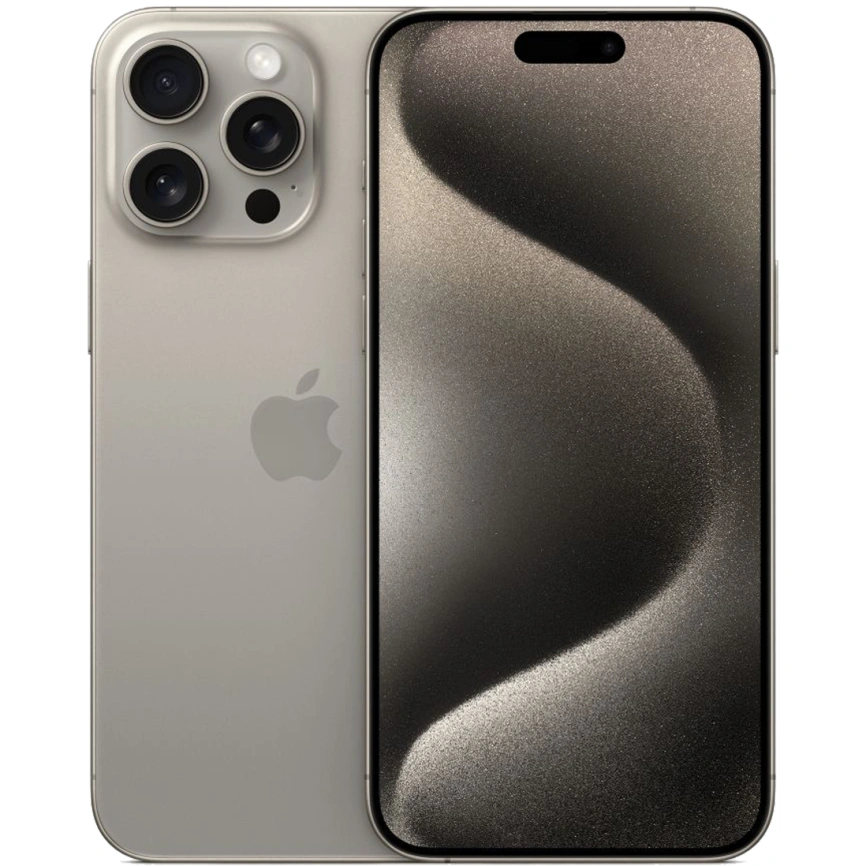 Смартфон Apple iPhone 15 Pro Dual Sim 512Gb Natural Titanium фото 1