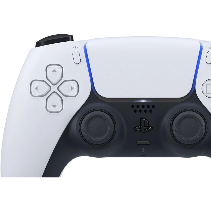 Джойстик беспроводной Sony DualSense для PS5 White фото 2