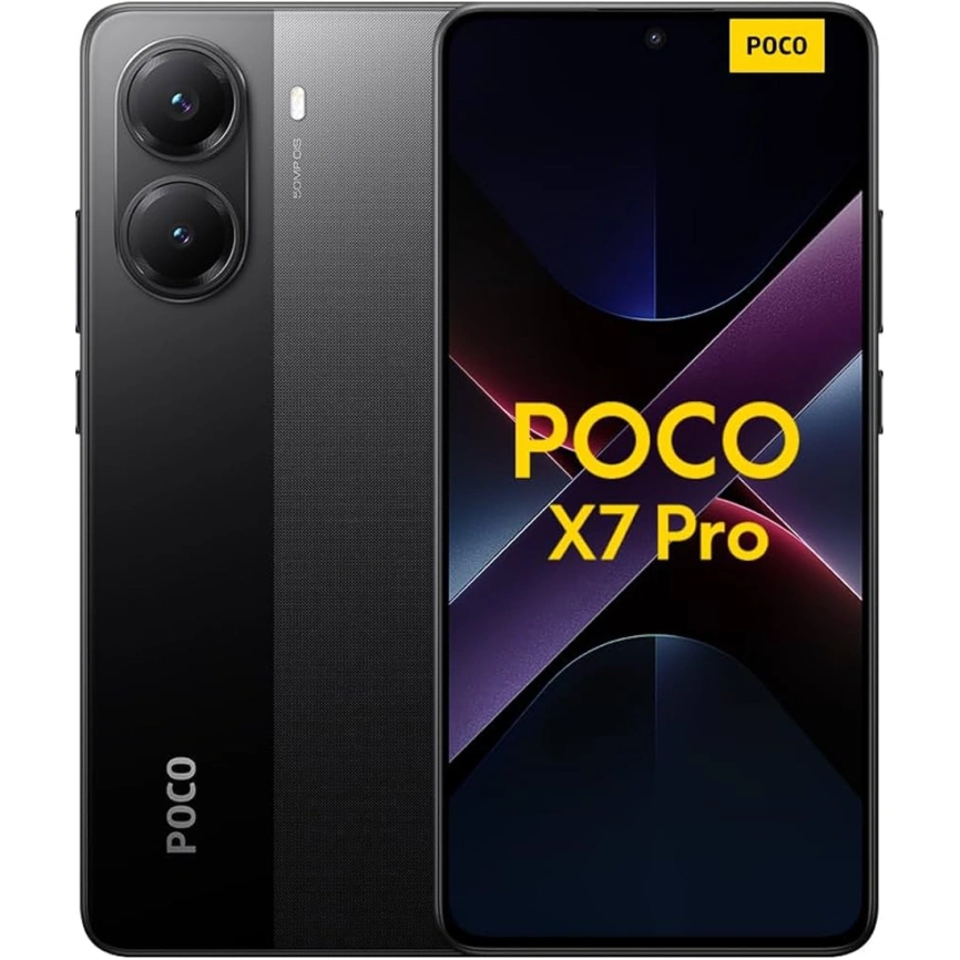 Смартфон Xiaomi Poco X7 Pro 5G 8/256Gb Black Global Version фото 3