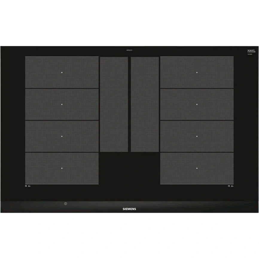 Индукционная варочная панель Siemens EX875LYC1E Black фото 2