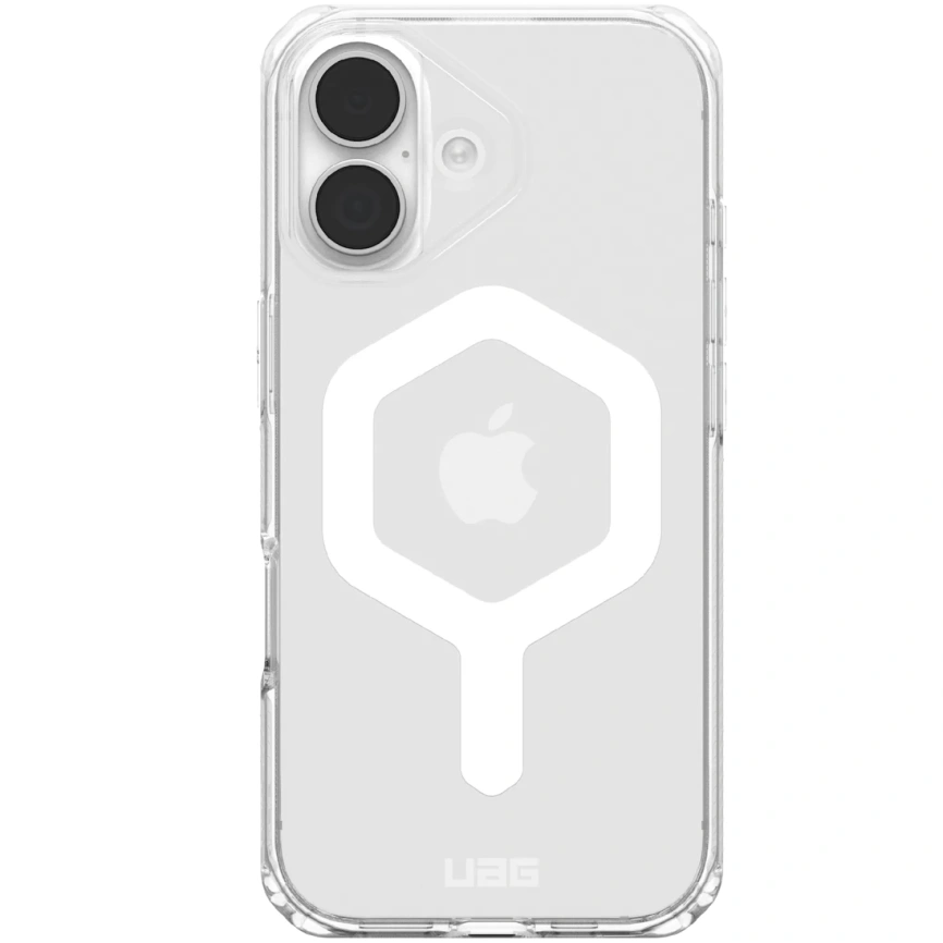 Чехол UAG MagSafe Plyo для iPhone 17 Ice/White фото 1