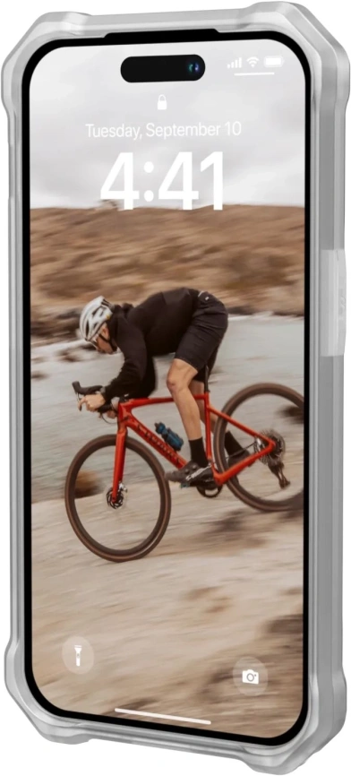 Чехол UAG Essential Armor For MagSafe для iPhone 14 Pro Frosted Ice фото 6