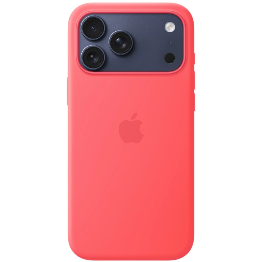 Чехол Apple Silicone Case with MagSafe для iPhone 17 Pro Max Bright Guava фото 3