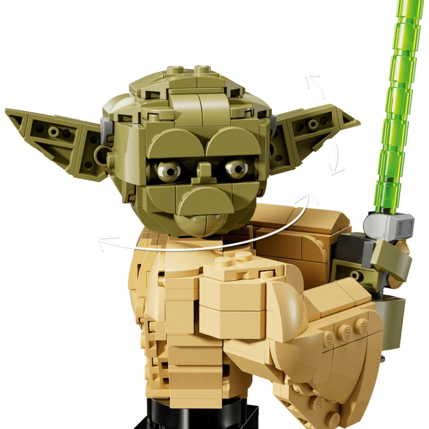 Конструктор LEGO Star Wars Yoda Bust 75438 фото 2