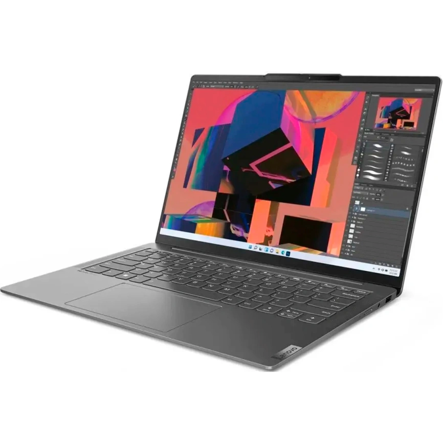 Ноутбук Lenovo Yoga Slim 6 14IRH8 14 WUXGA OLED/ i5-13500H/16Gb/512Gb SSD (83E00021RK) Storm Grey фото 3