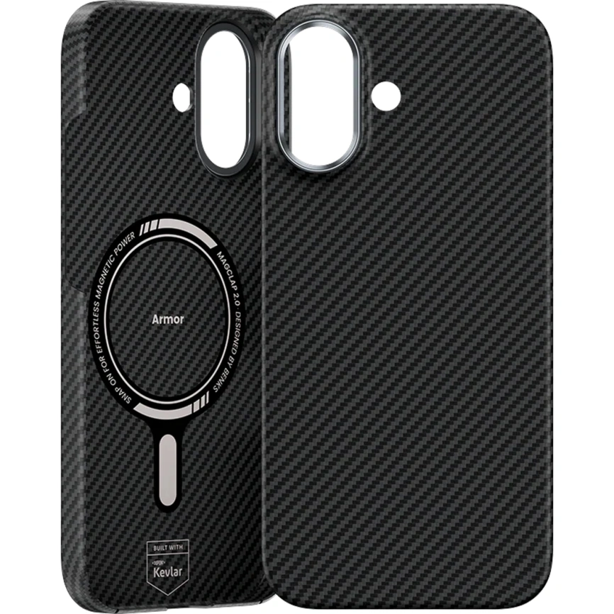 Чехол Benks ArmorAir Case built with Kevlar 600D для iPhone 17 Black фото 1