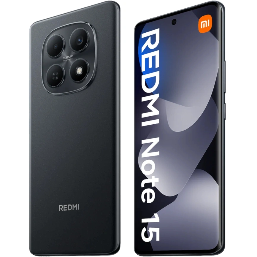 Смартфон Xiaomi Redmi Note 15 4G 8/128Gb Black EAC фото 5