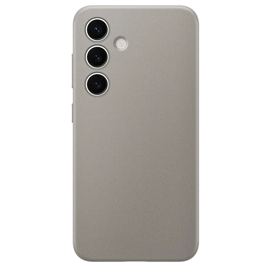 Чехол Samsung Vegan Leather Case для S24 Plus Taupe фото 1