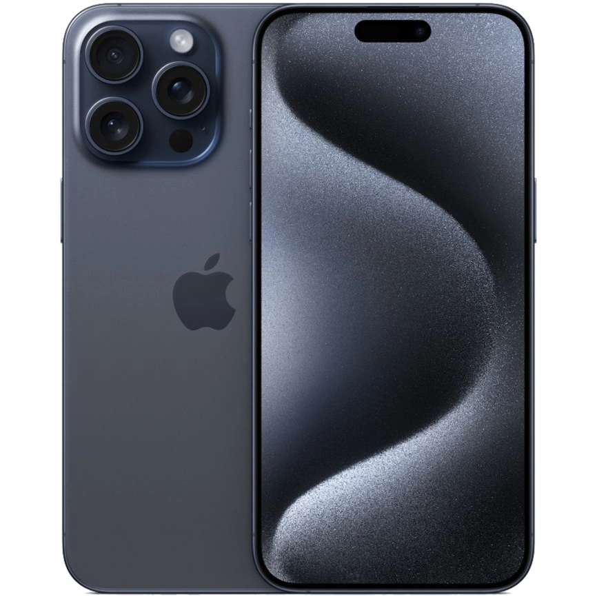 Смартфон Apple iPhone 15 Pro eSim 512Gb Blue Titanium фото 1
