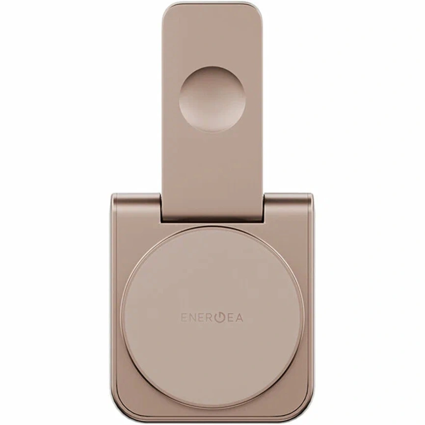Беспроводное зарядное устройство EnergEA MagDuo Qi2 (2 в 1) Gold (MAG-DUO-GLD) фото 4