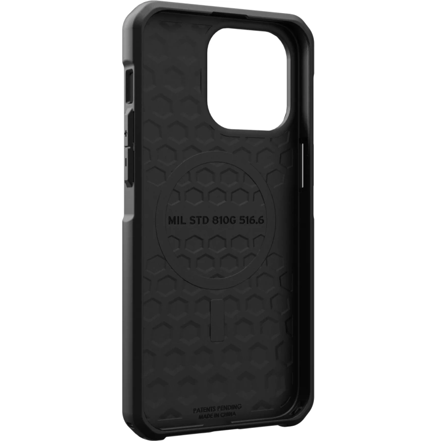 Чехол UAG с поддержкой MagSafe Metropolis LT для iPhone 15 Pro Kevlar Olive (114277113972) фото 4