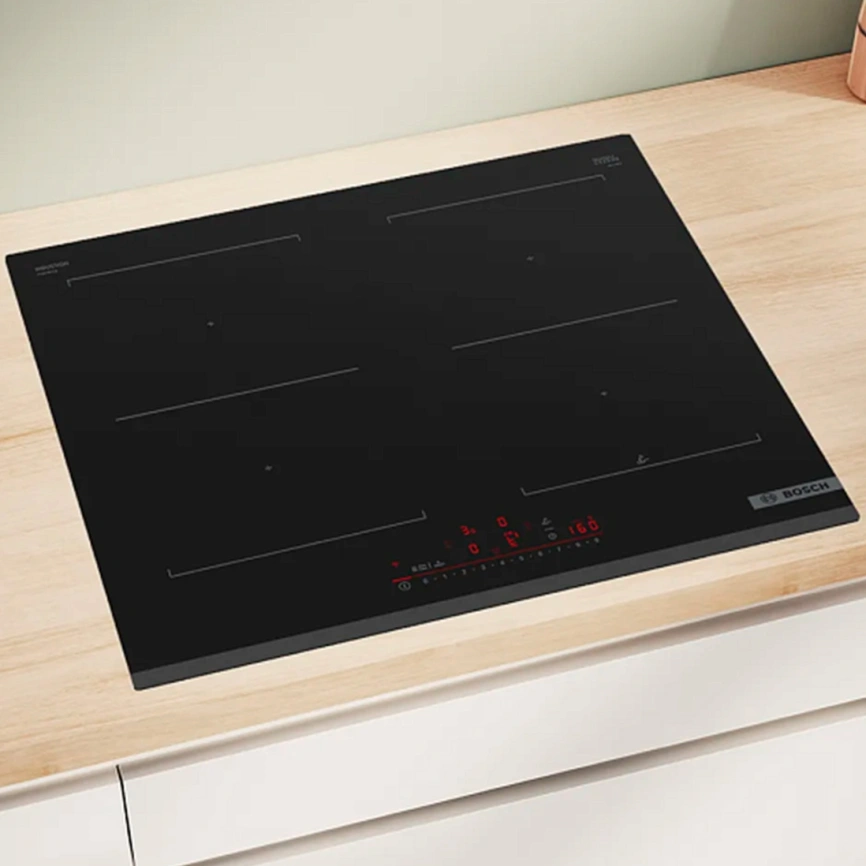 Индукционная варочная панель Bosch Serie 4 PVQ631HC1E Black фото 5