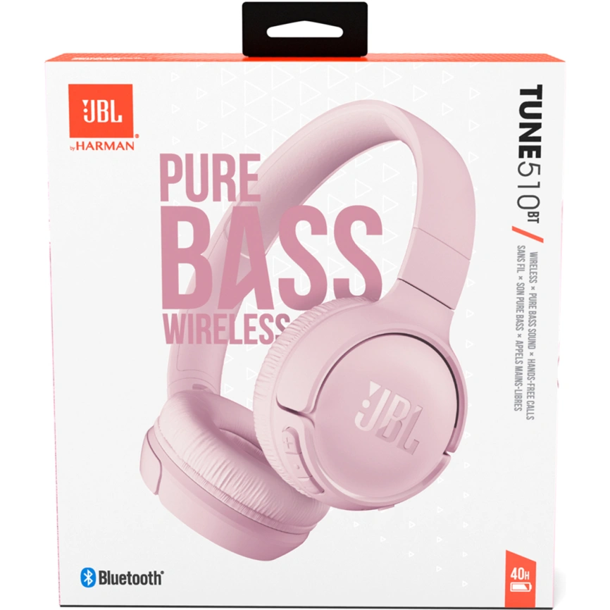 Наушники JBL Tune 510 BT Pink фото 9