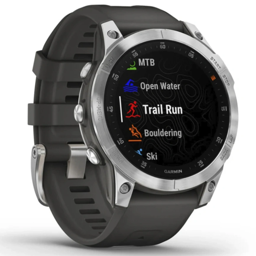 Умные часы Garmin Epix™ Gen 2 (010-02582-00) Slate Steel фото 3