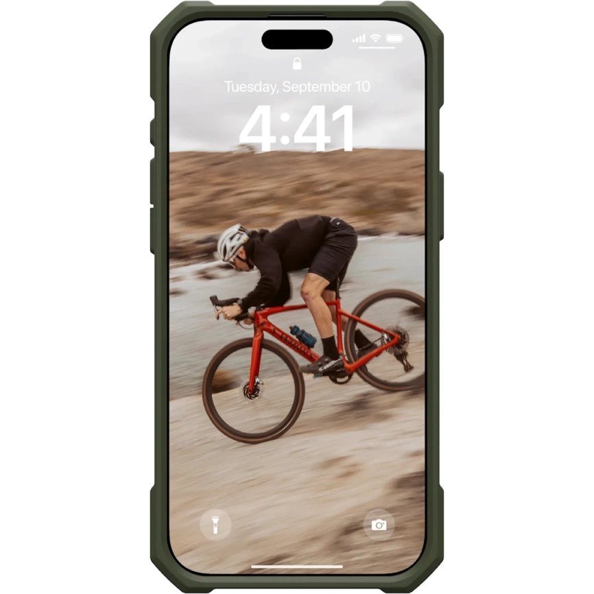 Чехол UAG MagSafe Essential Armor для iPhone 16 Pro Olive Drab фото 3