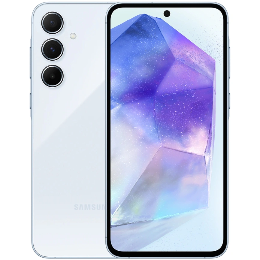 Смартфон Samsung Galaxy A55 5G 8/256Gb Awesome Ice blue фото 1