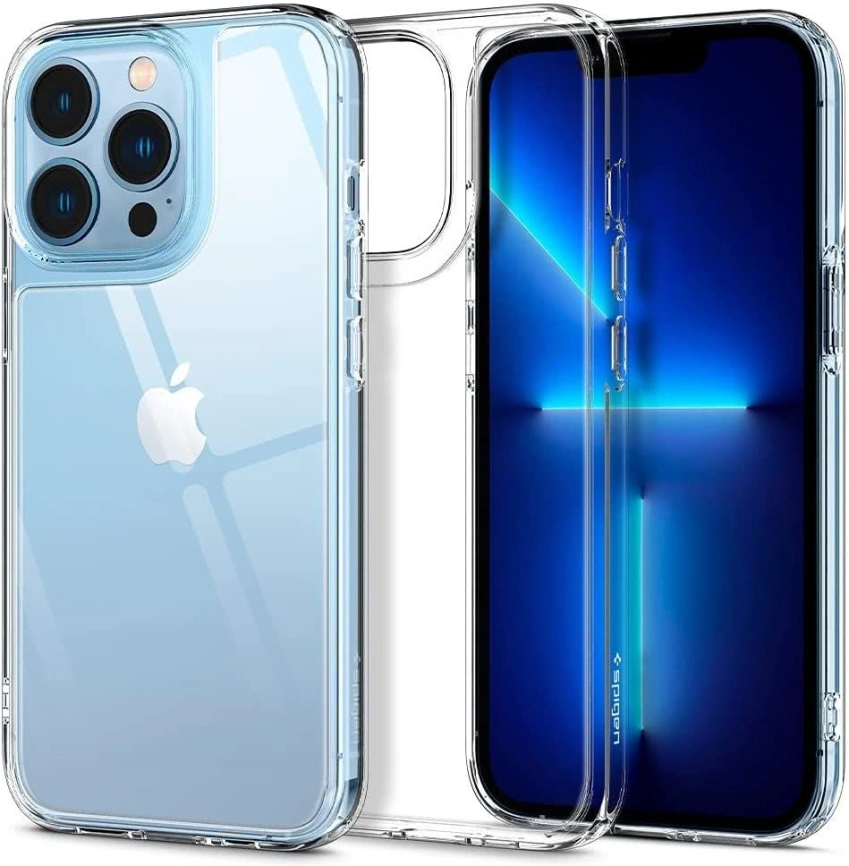 Чехол Spigen Quartz Hybrid для iPhone 13 Pro (ACS03271) Crystal Clear фото 2