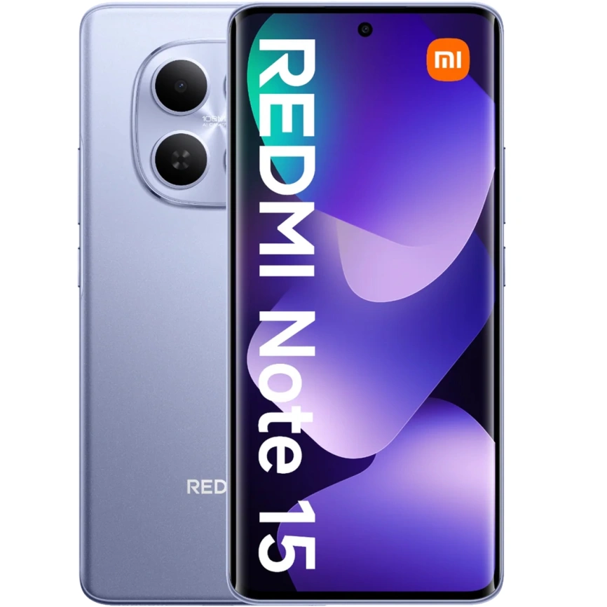Смартфон Xiaomi Redmi Note 15 4G 8/256Gb Purple EAC фото 1