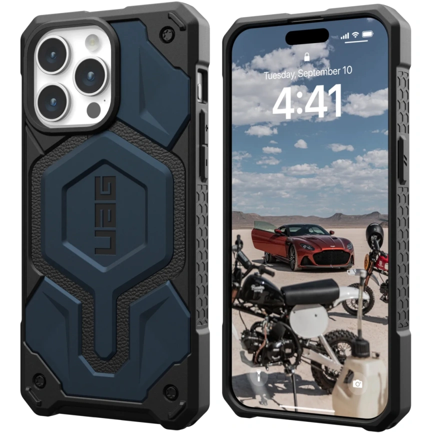 Чехол UAG с поддержкой MagSafe Monarch Pro для iPhone 15 Pro Max Mallard (114222115555) фото 2