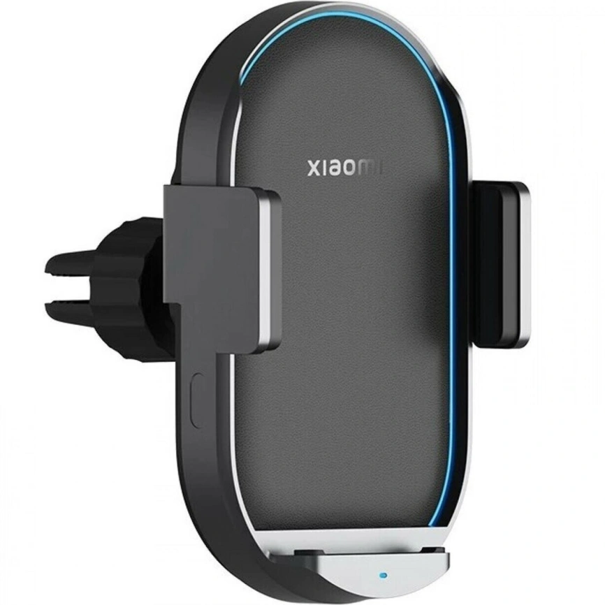 Автомобильный держатель Xiaomi Mi Wireless Car Charger Pro 50W Max Black фото 1
