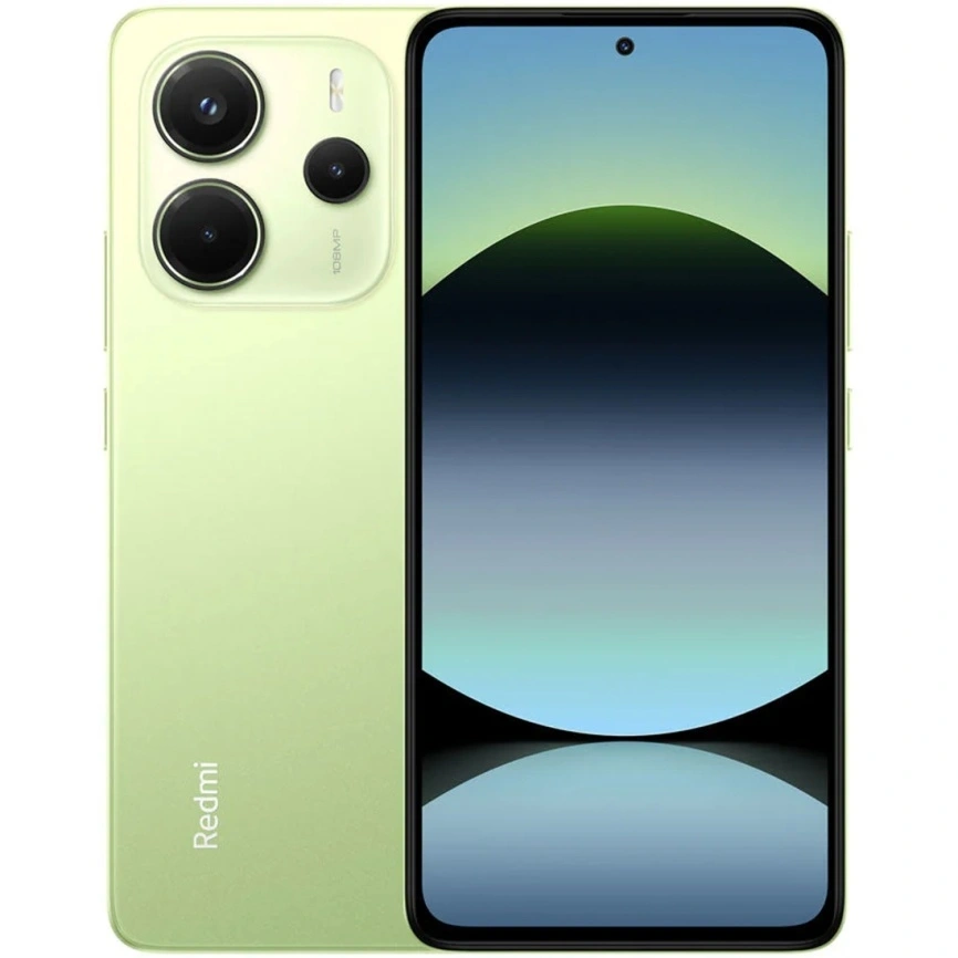 Смартфон Xiaomi Redmi Note 14 4G 8/256Gb (NFC) Lime Green Global Version фото 1