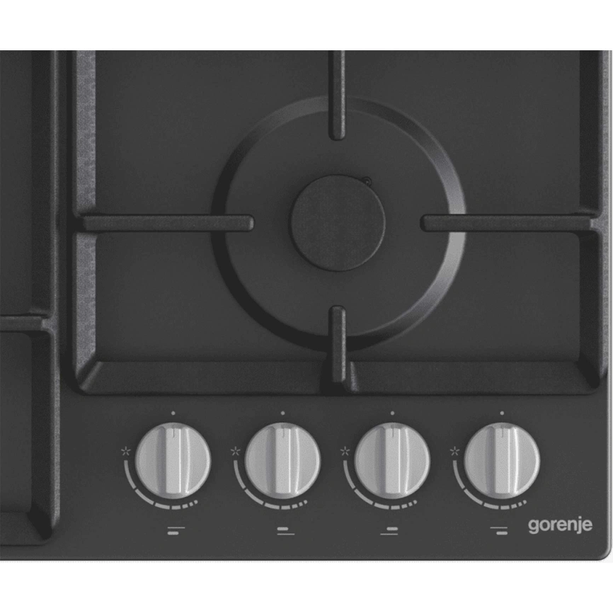 Газовая варочная панель Gorenje G641EXB Black фото 5